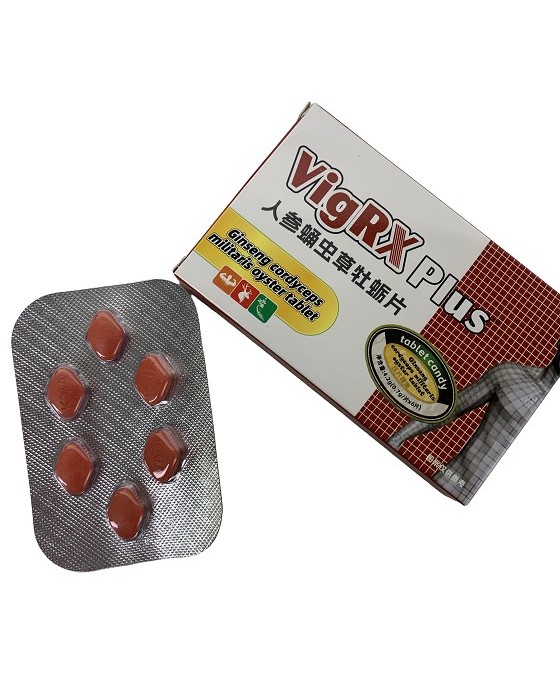 VigRX Plus Ginseng Cordyceps Oyster Tablets